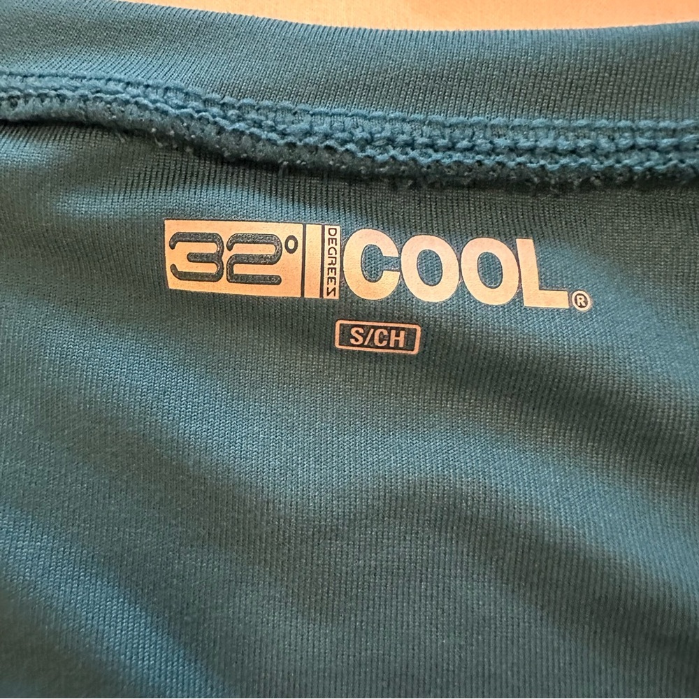 32 Degrees Teal Tank Top with built in bra- NWT - Picture 7 of 11
